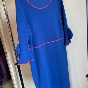 Blue Long Sleeve Calvin Klein Size 10